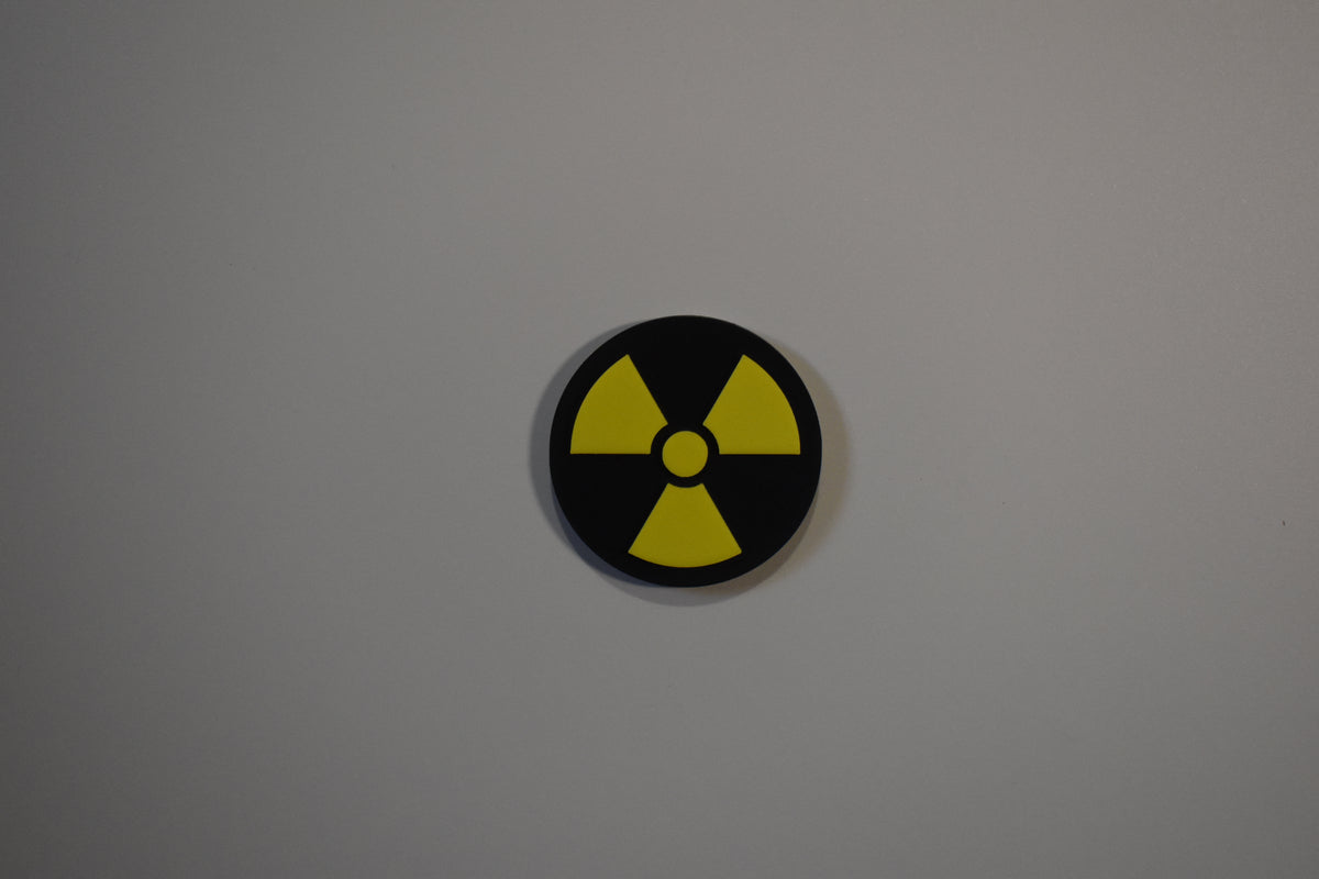 3D Radiation / Nuclear Sign Magnet (4 Variants!)