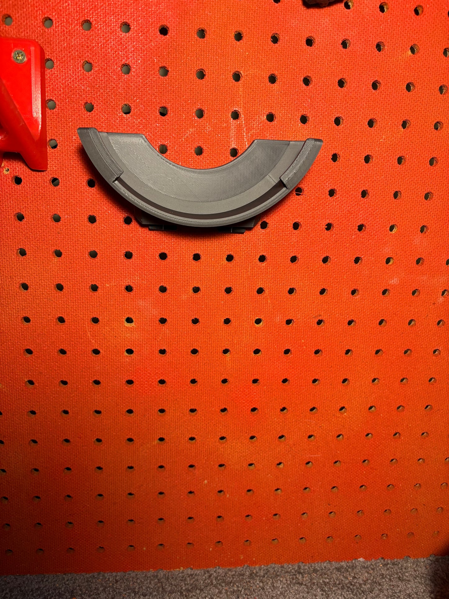 Angle Grinder Pegboard Mount