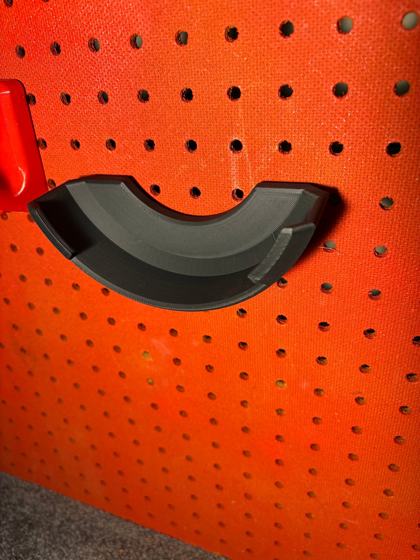 Angle Grinder Pegboard Mount