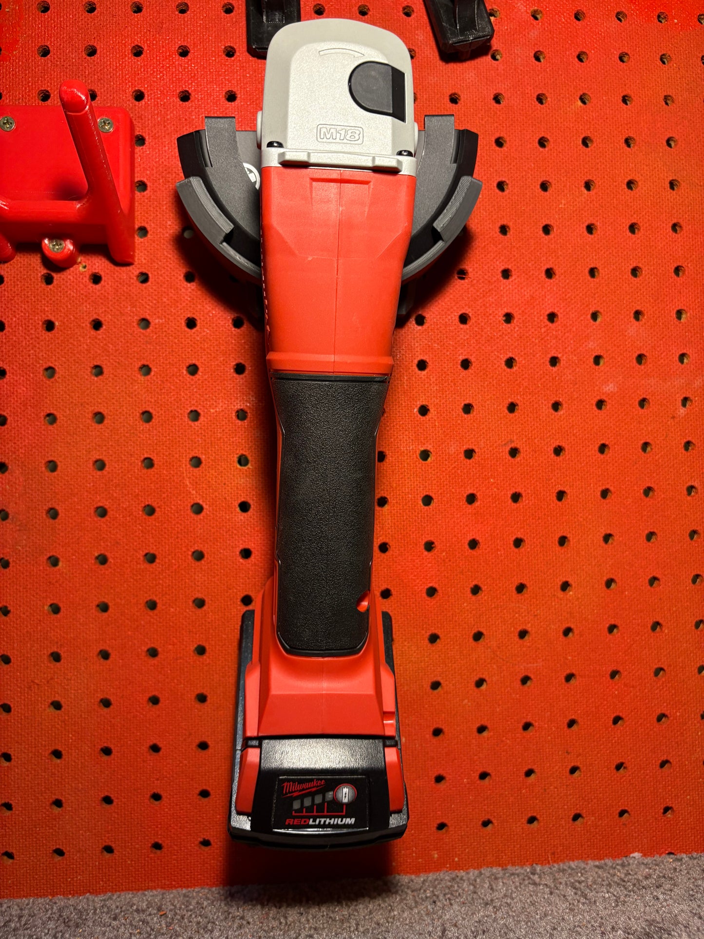 Angle Grinder Pegboard Mount