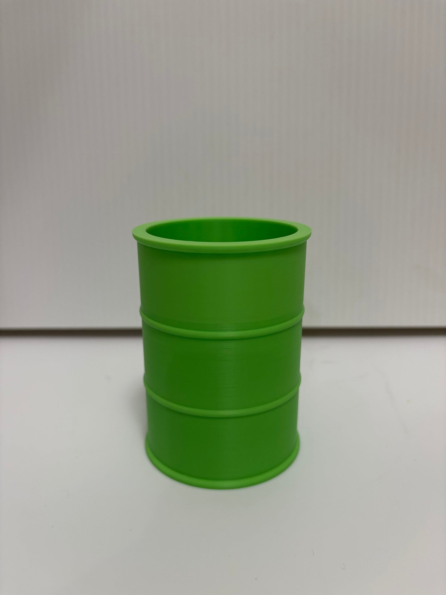 Oil Drum Pencil Holder