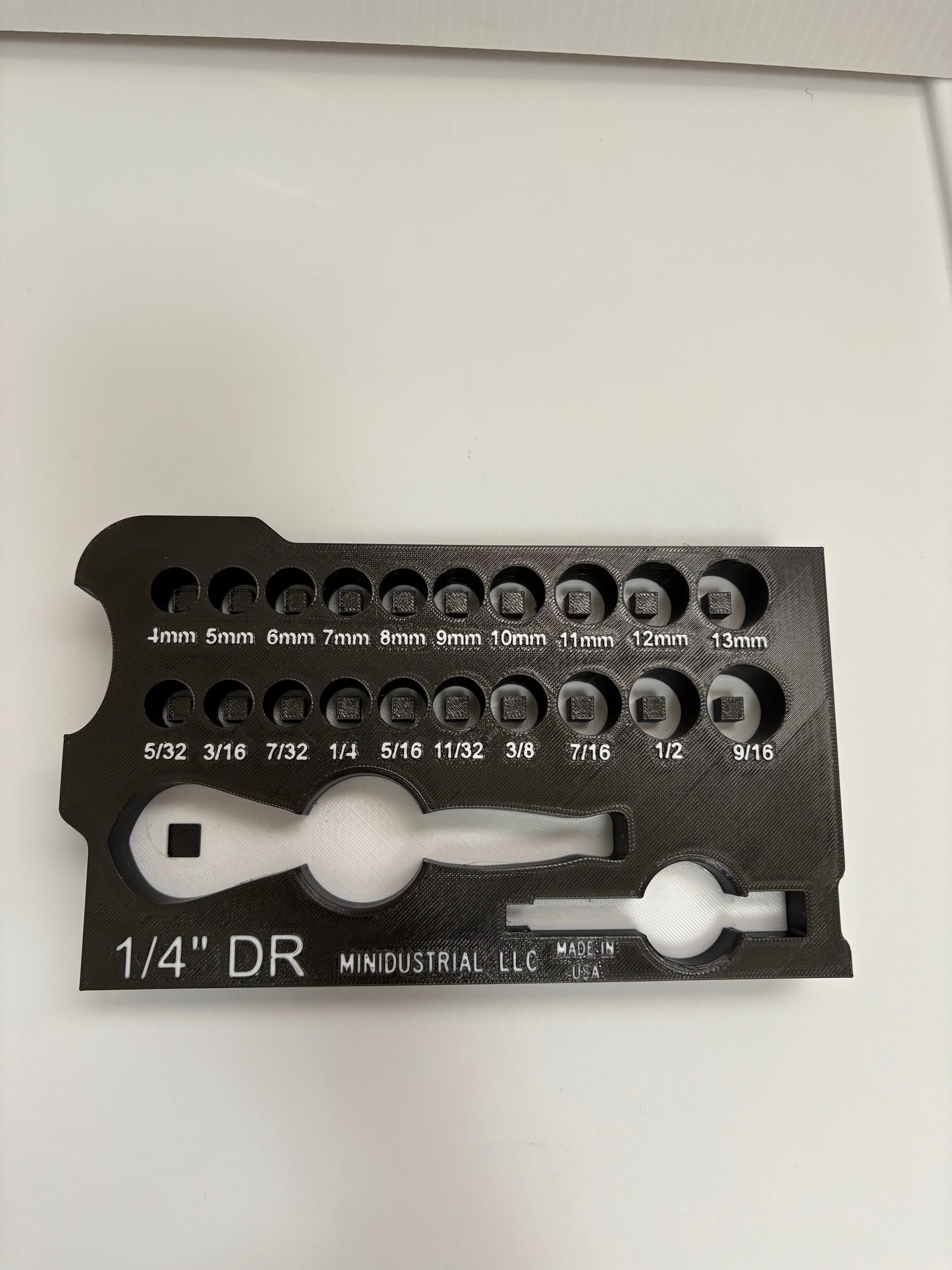 1/4" DR Socket Organizer (For MILWAUKEE PACKOUT 48-22-8431)