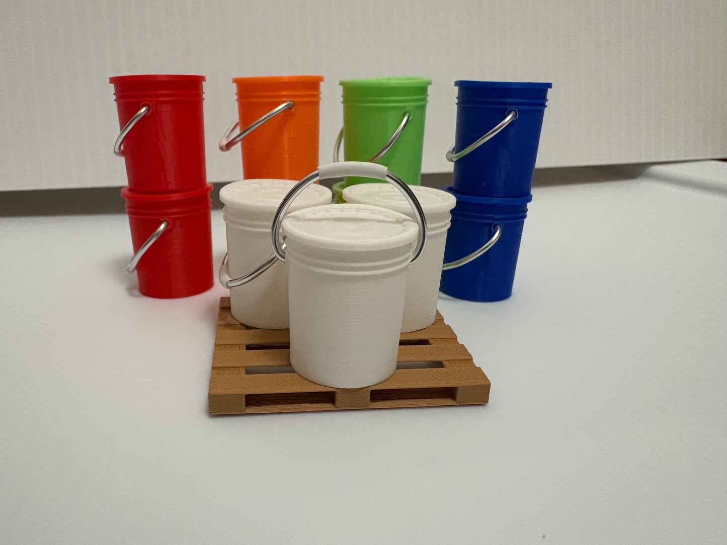 Tiny Bucket With Lid (3 - Pack)