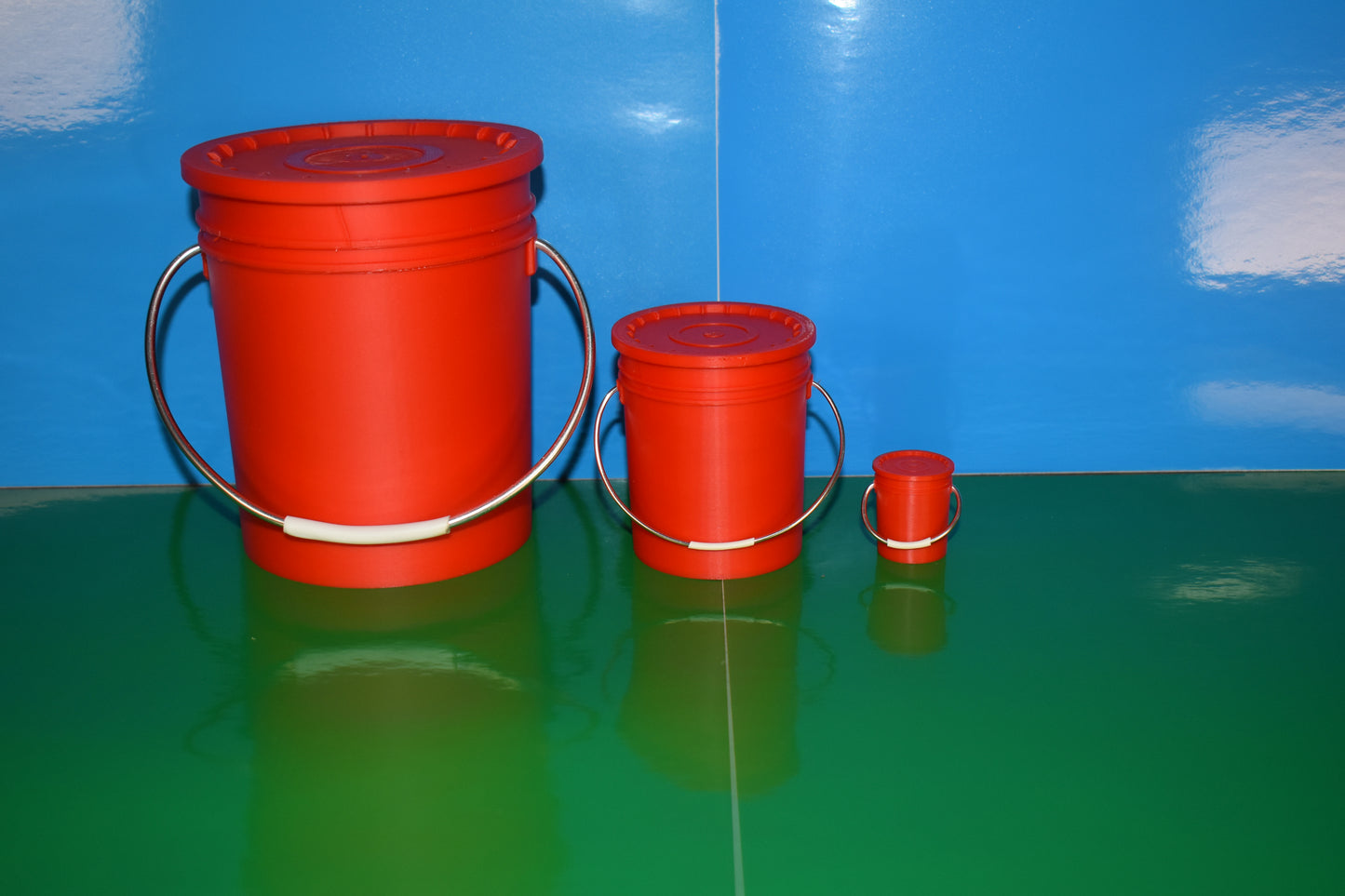 Mini Bucket with Lid – Multiple Colors & Sizes