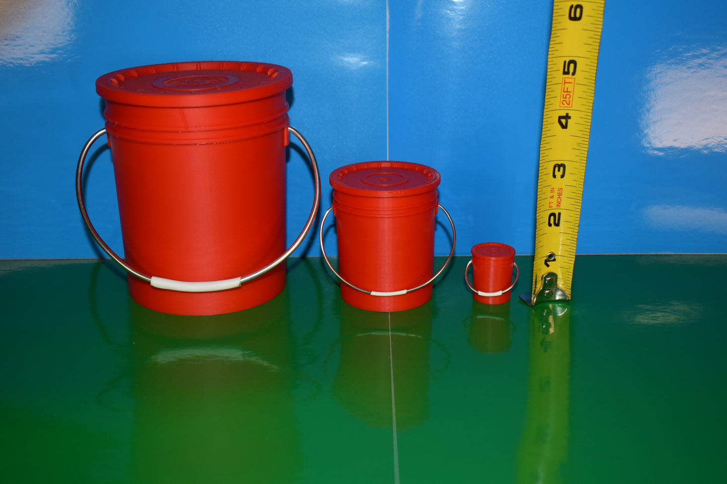 Mini Bucket with Lid – Multiple Colors & Sizes