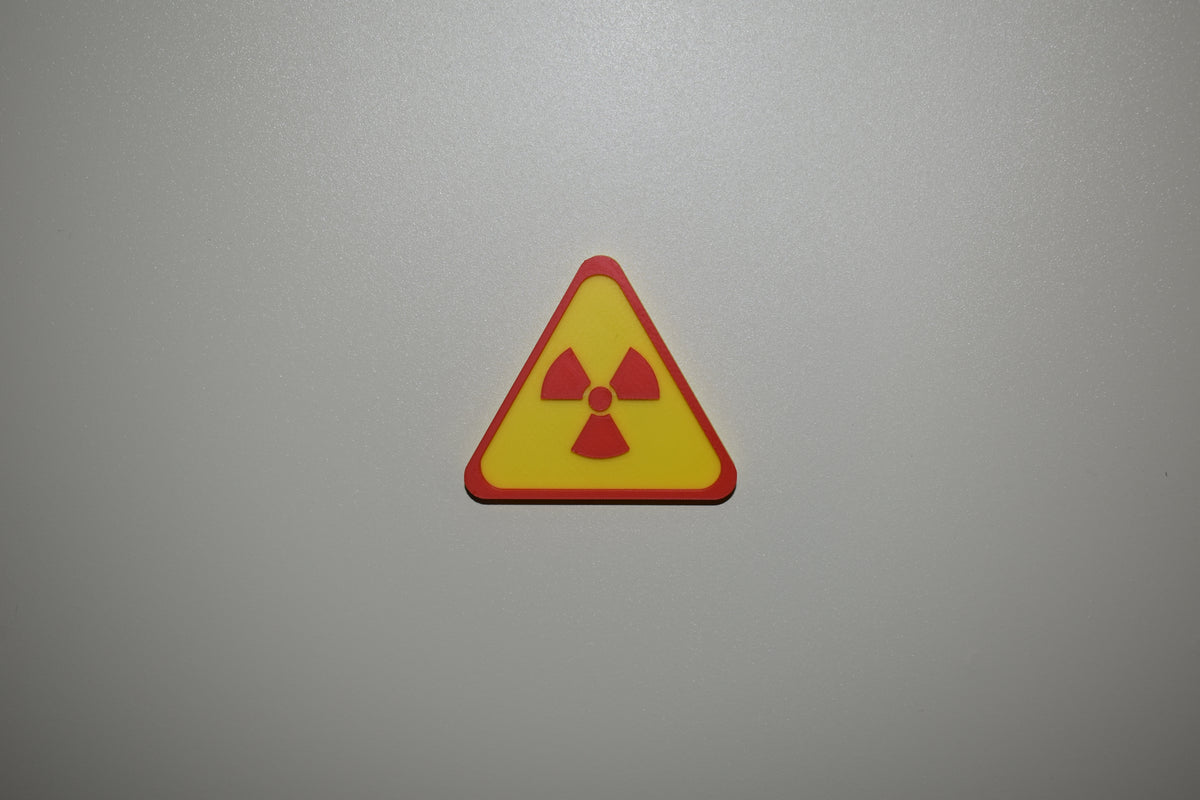 3D Radiation / Nuclear Sign Magnet (4 Variants!)