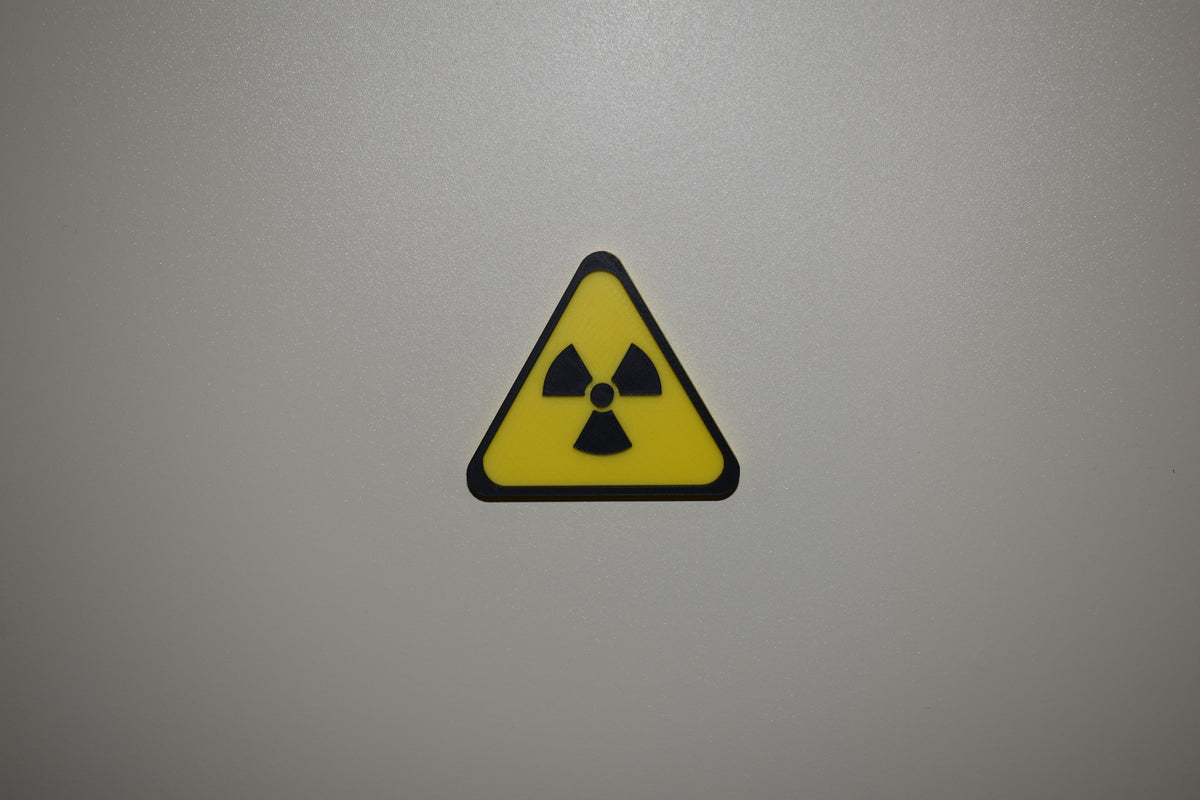 3D Radiation / Nuclear Sign Magnet (4 Variants!)