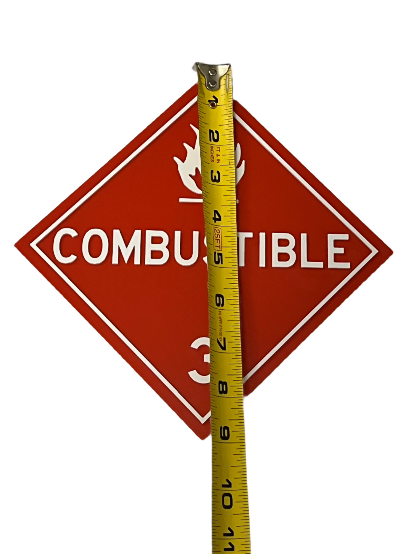 Combustible Sign - Large