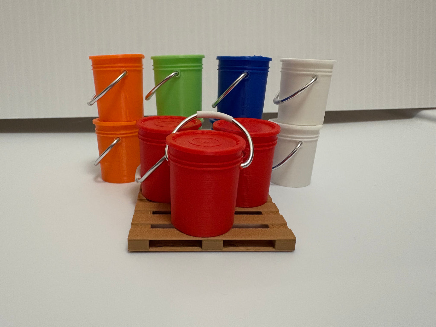 Tiny Bucket With Lid (3 - Pack)